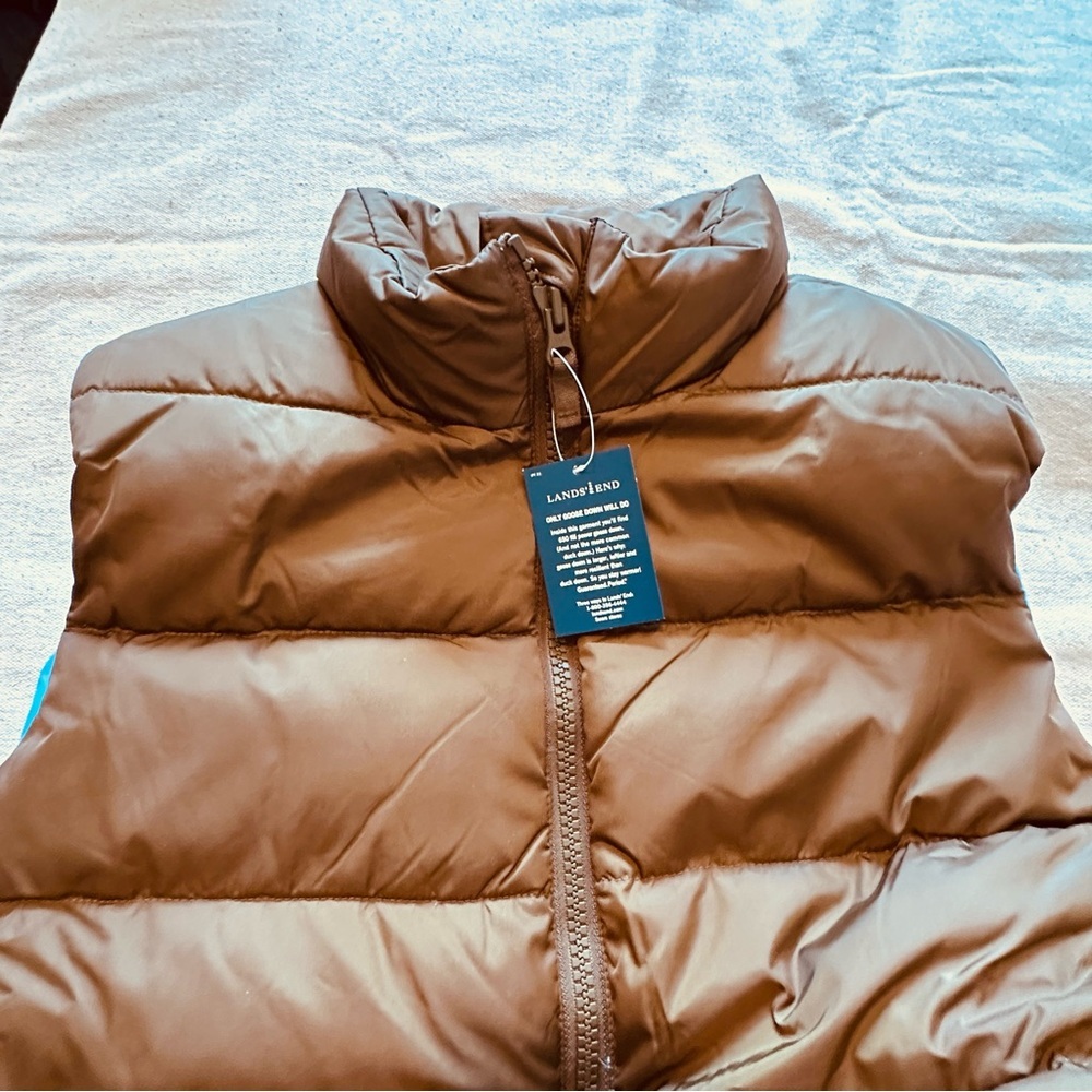 Lands’ End | Vest | Lands’ End in Brown/Blue - Picture 3 of 16